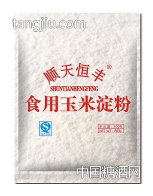 順天恒豐淀粉 食用玉米淀粉500g