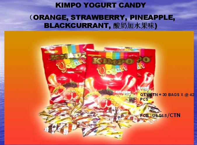 KIMPO YOGURT CANDY金寶酸奶糖