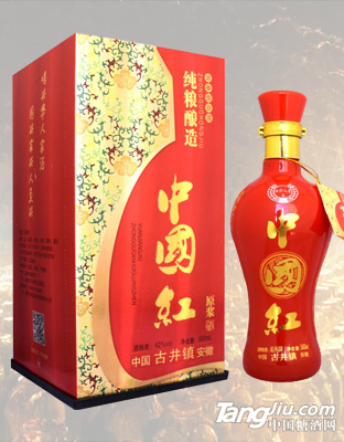 興華人家中國紅原漿酒