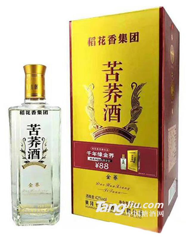 稻花香集團苦蕎酒金蕎42度500ml