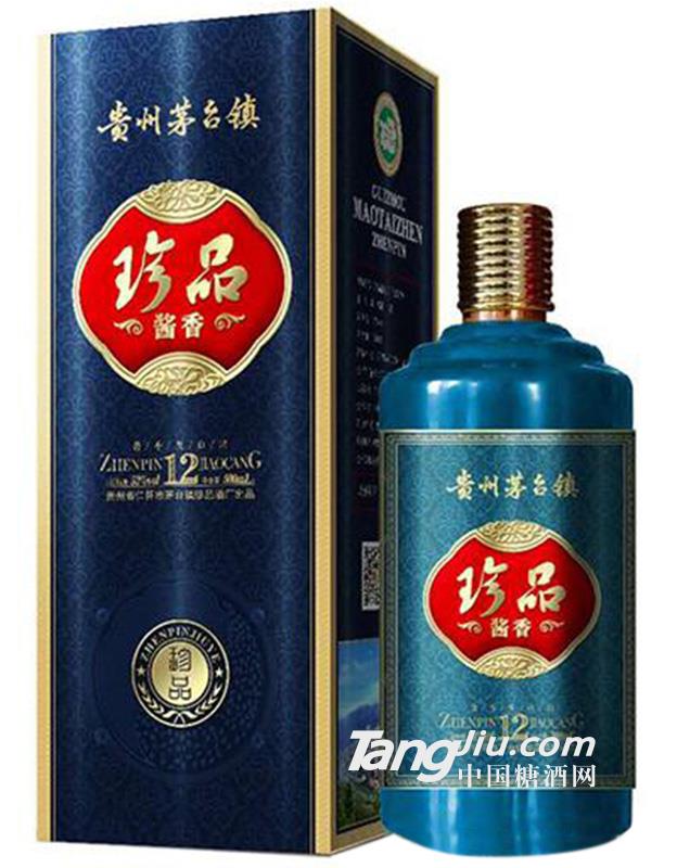 珍品醬香酒12-53度500ml