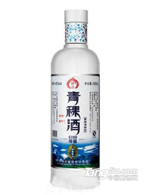 懋功青稞酒-白瓶-500ml