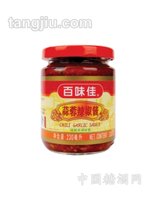 百味佳蒜蓉辣椒醬230ml