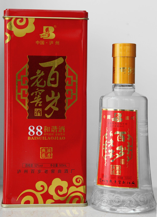 百歲老窖88和諧酒（鐵盒）