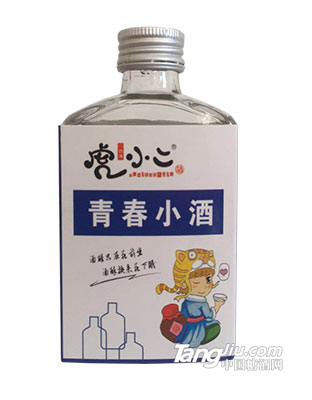 虎小二青春小酒（藍）