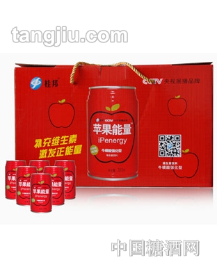 桂邦蘋果能量強化型維生素飲料310ml