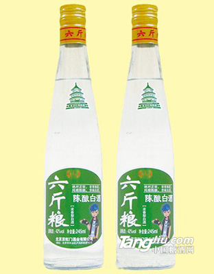 京虹門六斤糧陳釀白酒245ml