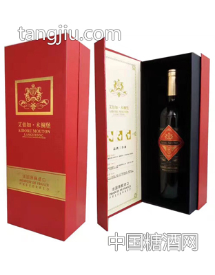 艾伯如木桐堡紅寶石板盒紅葡萄酒