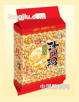 益家人沙琪瑪芝麻味700g