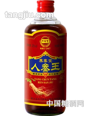 養(yǎng)春堂人參王酒480ml