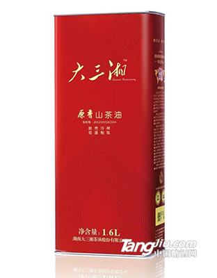 大三湘原香山茶油1.6L