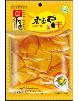 90g、40g五香味、八寶味香鹵豆干