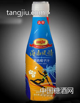 瓊崖一號海南風情果肉椰子汁500ML