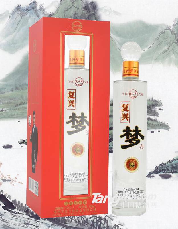 復興夢濃香型白酒