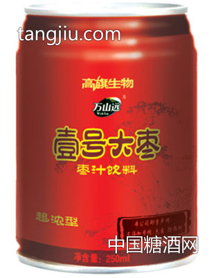 壹號(hào)大棗250ml