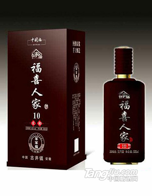 福喜人家酒柔和10家家福42度500ml