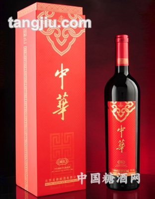 中華牌國(guó)紅葡萄酒750ml