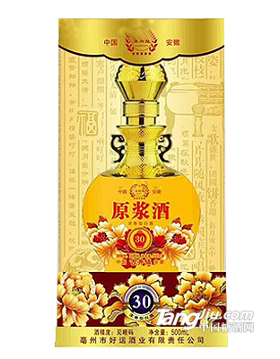 康興龍原漿酒30（黃）500ml