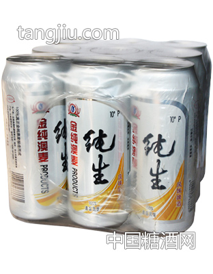 金純澳麥純生風味啤酒500ml