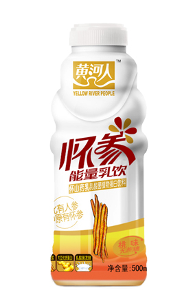 黃河人懷參能量乳桃味 焦作原產懷山藥飲品