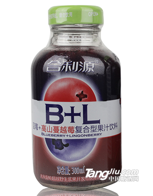 合利源-高山蔓越莓復(fù)合型果汁飲料-300ml