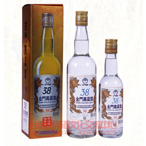 金門高粱酒(黃標(biāo)白金龍)38度600ml