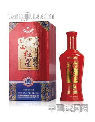 52度紅星二鍋頭酒（清香典范12）500ml