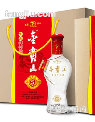 禮盒金黃山生態(tài)年份酒五年