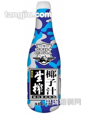 坦克戰士生榨椰子汁飲料1.25L