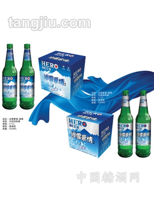 冰雪豪情晶典啤酒550ml