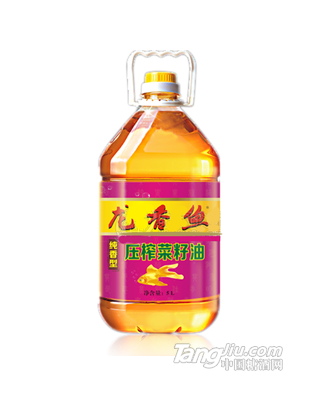 龍香魚純壓榨香菜籽油5L