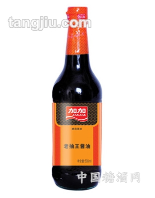 加加老抽王醬油500ml