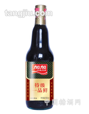 加加一品鮮醬油500ml