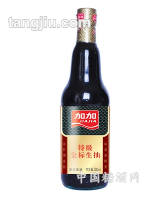 加加金標醬油500ml