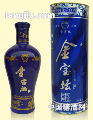 金寶壇酒封壇三年藍(lán)祥和450ml