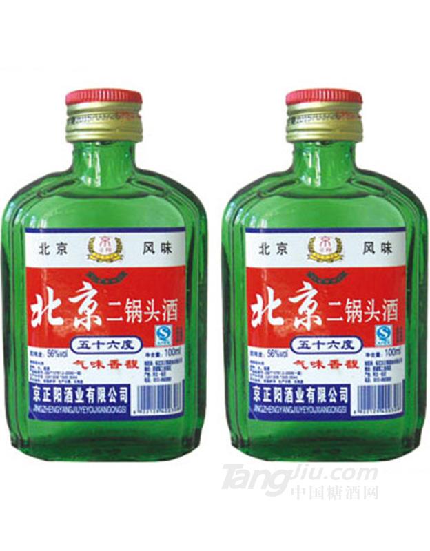 京正陽56°北京二鍋頭酒100ml（綠瓶）