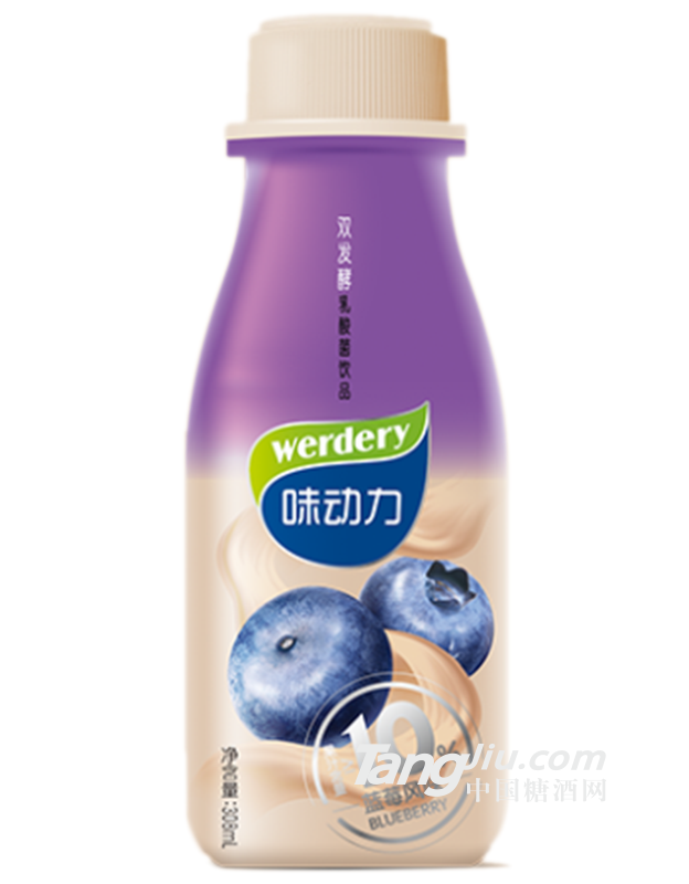 味動力雙發酵乳酸菌（藍莓）-308ml