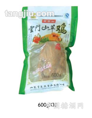 肯基亞餐桌食品雪門山草雞600g