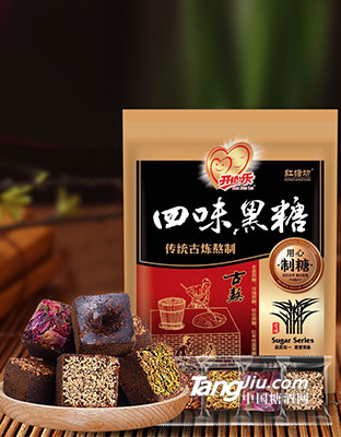 開(kāi)心樂(lè)-四味黑糖（獨(dú)立裝）-300g