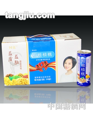 同良精品粗糧核桃飲料240ml