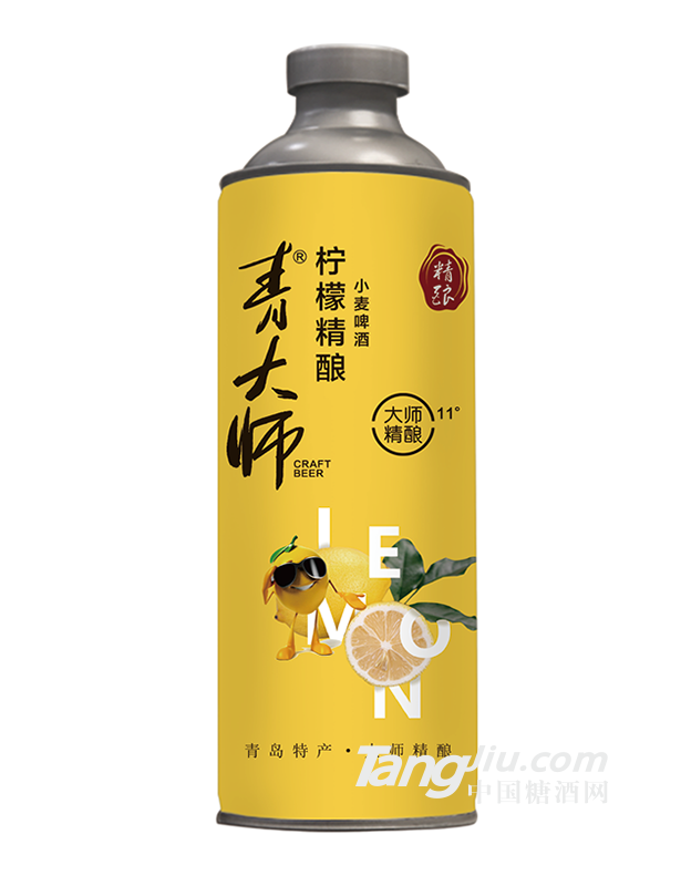 青大師-檸檬精釀小麥啤酒1L