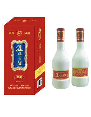 500ml瀘鎮(zhèn)老酒窖藏裝