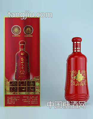 瀘州老窖盛世天香紅瓷簡裝500ml