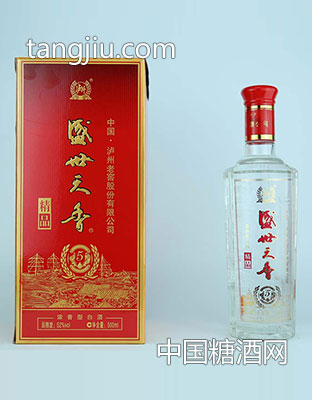 瀘州老窖盛世天香水晶精品五年500ml