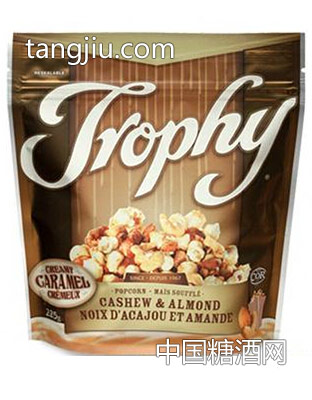 Trophy特羅菲杏仁腰果爆米花-225g