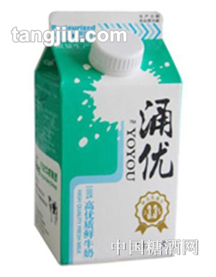 涌優高優質鮮牛奶500ml