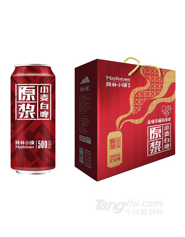 美林小鎮11度原漿白啤500ml 12罐