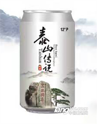 泰山傳說啤酒330ml罐裝