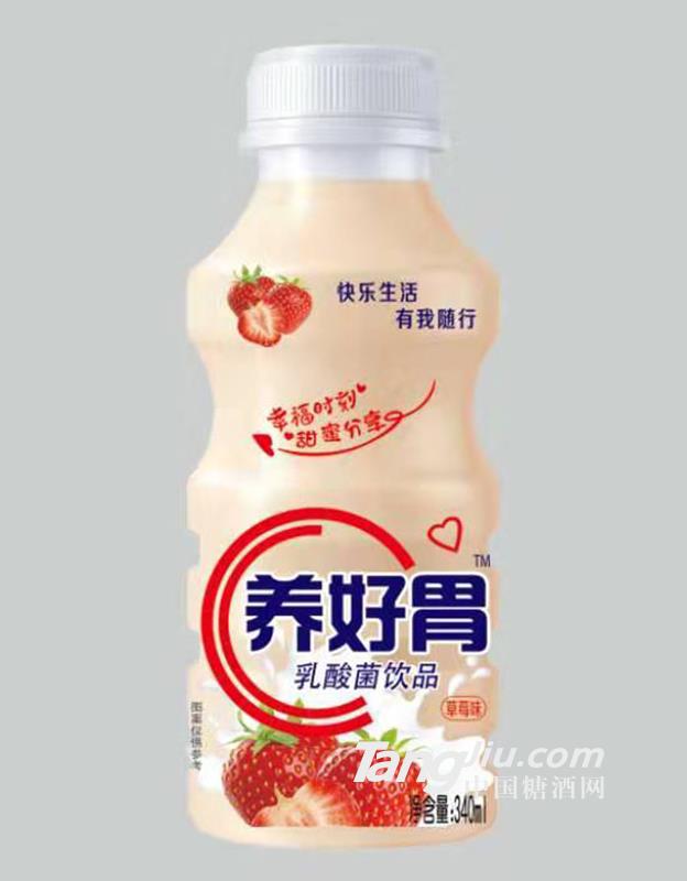 養好胃乳酸菌飲品草莓味340ml