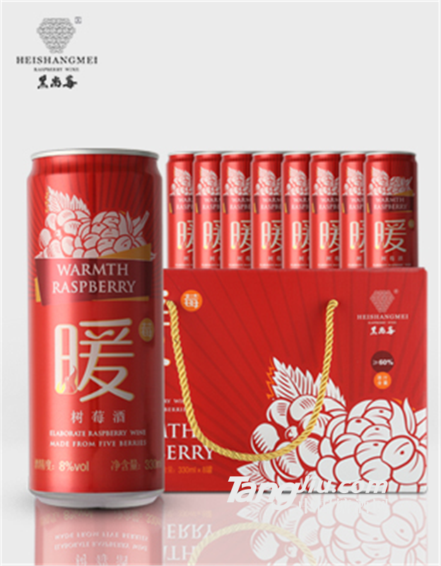 黑尚莓暖莓樹(shù)莓酒禮盒